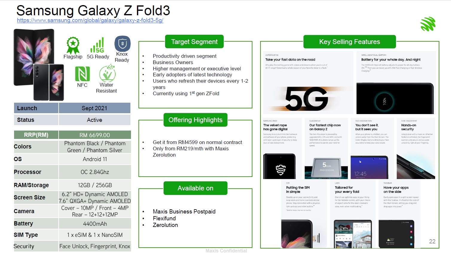 Samsung Galaxy Z Fold3