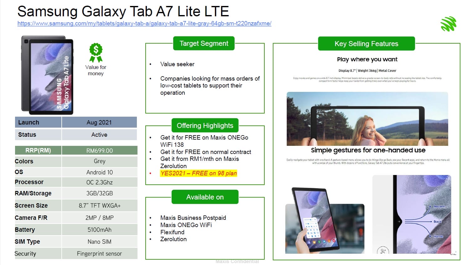 Samsung Galaxy Tab A7