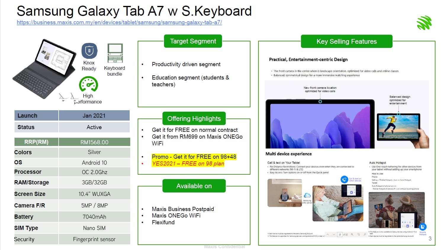 Samsung Galaxy Tab A7